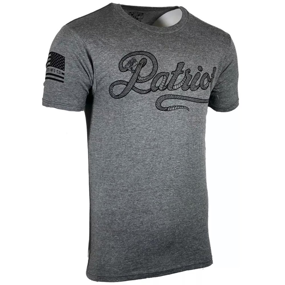 Howitzer Style Men's T-Shirt PATRIOT SNAKE Military Grunt S M L XL 2XL 3XL